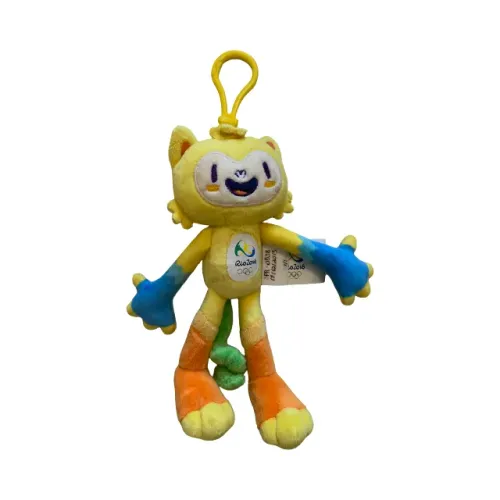 Chaveiro pelúcia Vinicius mascote Jogos Olímpicos Rio 2016 15cm