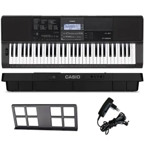 Teclado Casio CTX800 + NF + 1 ano garantia 10x s/ juros 
