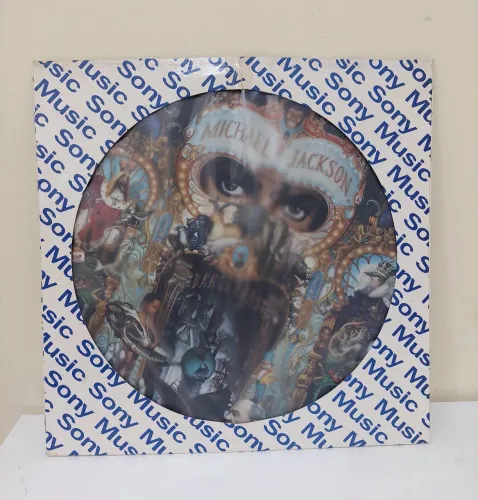 Disco de Vinil Picture Michael Jackson Promo Teste Richard Clayderman RARO