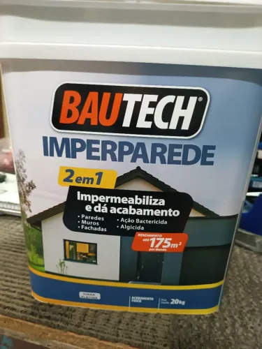 Tinta impermeabilizante Bautech Cinza Platina 