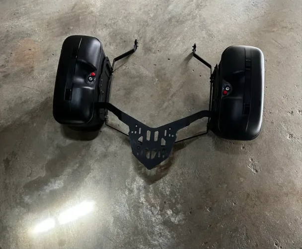 Kit Baús Gavi mais suporte pra sua Sahara