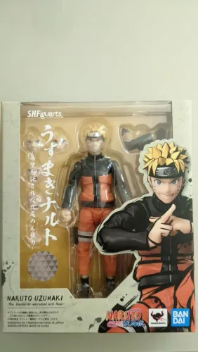 NARUTO SHFIGUARTS - ORIGINAL, POUCOS MESES DE USO