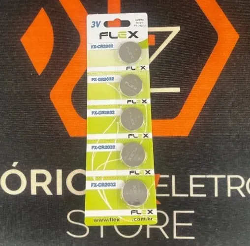 Bateria de Lítio - modelo Cr2032