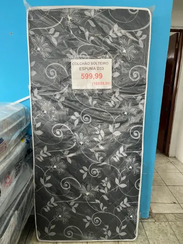 Colchão solteiro D33 espuma 