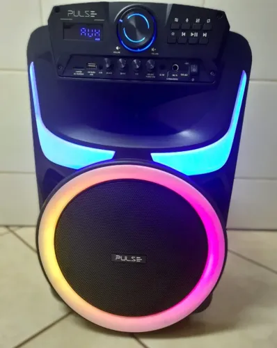 Oferta. Caixa de Som Amplificada Pulse Burst 550W RMS 12 Polegadas SP403 com rádio