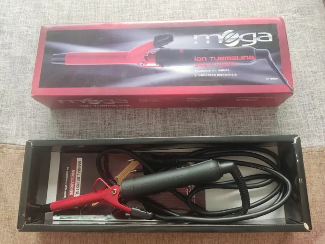 Modelador De Cachos Mega Turmalina Ion Ceramic 110V 13mm