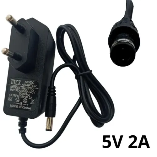 Fonte De Alimentação Bivolt 5v 2a P4 