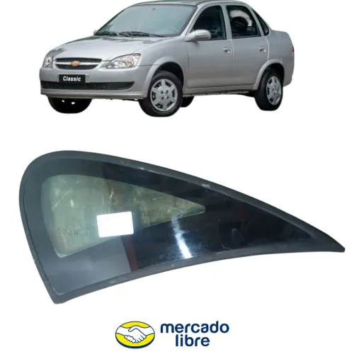 Vidro Fixo Traseiro Direito Corsa Classic 2010 2011 Sedan