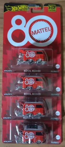 Hot Wheels Kool Kombi 80 anos Mattel