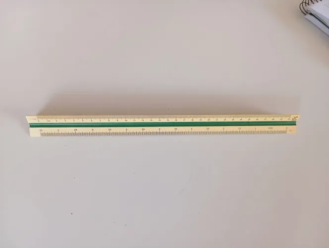 Régua Escalímetro 30 cm