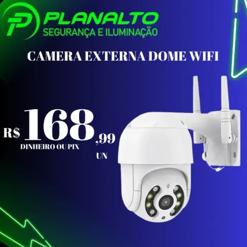 CAMERA EXTERNA DOME WI-FI