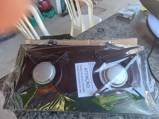 Fogão duas bocas novo