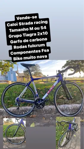 Caloi Strada Racing - Grupo Tiagra 2x10