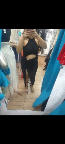 Vestido de festa preto n 42