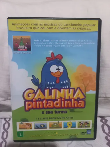 Dvd galinha pintadinha e sua turma