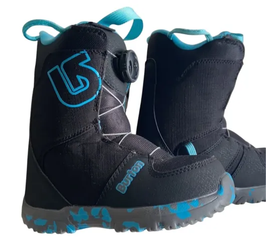 Bota infantil de Snowboard, BURTON, tam 28,5 BR, 30,5 EUR,