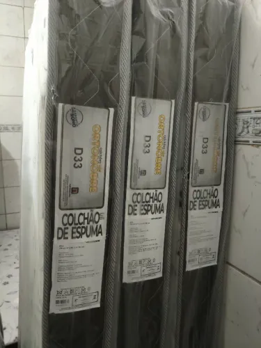 Colchão solteiro D33 14cm novos com frete grátis