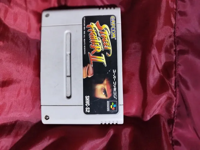 Street Fighter 2 original super famicon