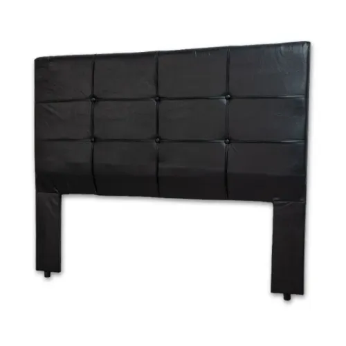Cabeceira Casal Eslovênia Korino Preto Até 12x - Frete Grátis