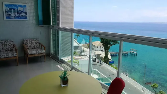Apartamento com 1 quarto, 59,00 m² para alugar por R$ 4.750,00, Contorno, Salvador/BA