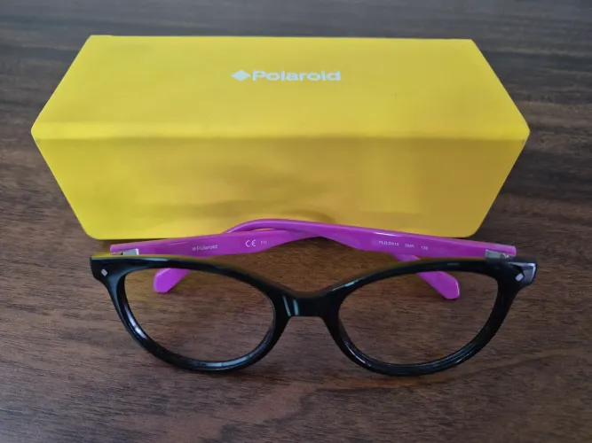 Óculos Polaroid infantil Feminino - Armação Gatinho