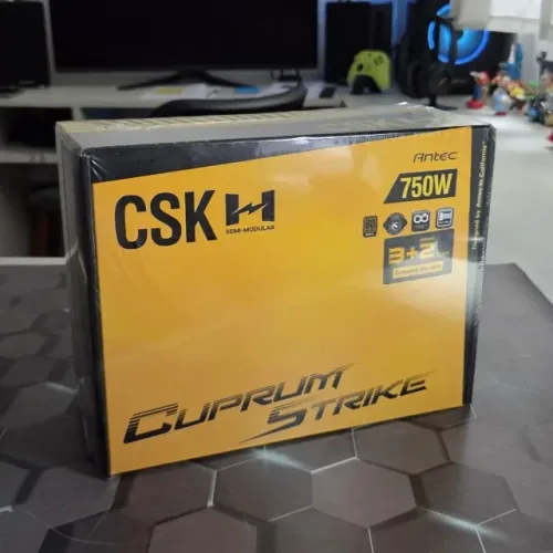 Fonte 750W Antec CSK750 Semi modular 80 plus bronze "novo/loja"