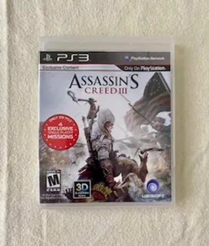 Jogo para PS3: Assassin's Creed III (lançado em 2012) Com Caixa e Folheto Originais