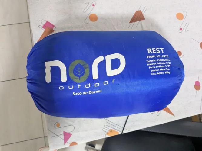 Saco de Dormir Nord Outdoor 12-22°C