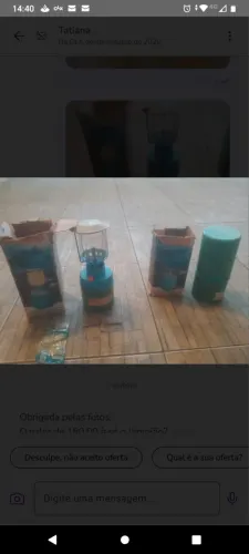 Fogareiro portátil para camping e Lampíao 