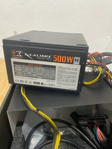 Fonte Xigmatek 500w real 80 plus