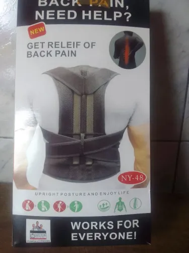 Suporte de postura para alívio de dores nas costas