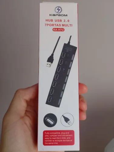 Hub USB 7 Portas 3.0