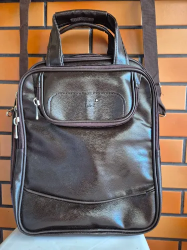 Bolsa Masculina de Ombro Marrom