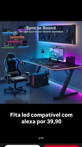 Fita led várias cores RGBW a partir de 19,00