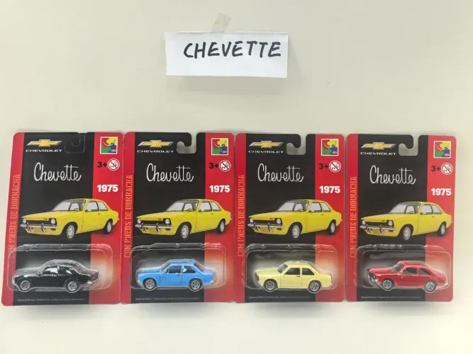 Miniatura Chevrolet Chevette 1975 - carrinho 1:64 tamanho Hot Wheels