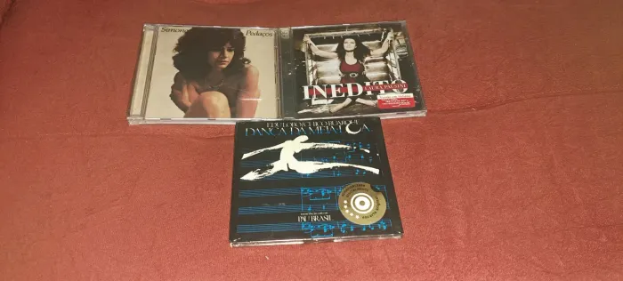 3 Cds lacrados 60,00