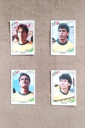 Figurinhas do Brasil Copa do Mundo 1986