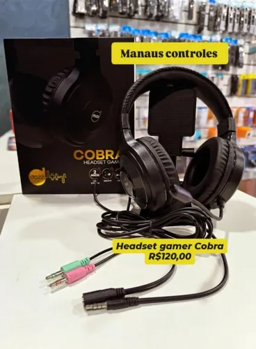 Headset Gamer Dazz Cobra 2.0 P3 Pc/ps4/xboxone 32 Ohms 108db