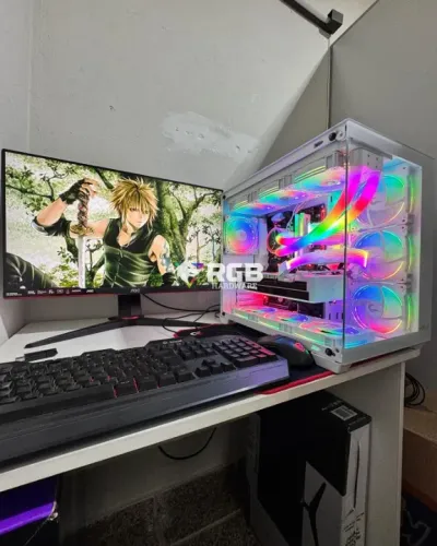 PC Gamer COMPLETO RYZEN 7 +  RTX 3070 + 1 ano de garantia e em até 12x