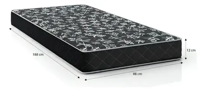 Colchão Solteiro D20 0,88 50KG PRONTA ENTREGA