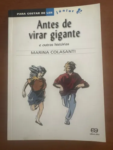 Livro Antes de virar gigante