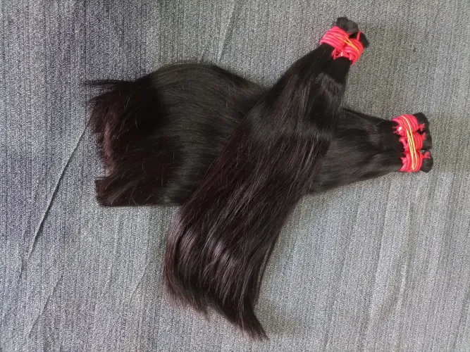Cabelo natural humano, 45/50cm viatnamita 200 gramas