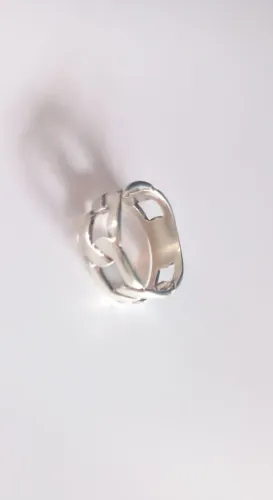 Anel novo prata 950 TAM.19