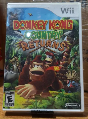 Jogo Donkey Kong Country Returns Original e Lacrado para Nintendo Wii