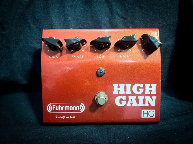 Pedal de Overdrive Fuhrmann High Gain