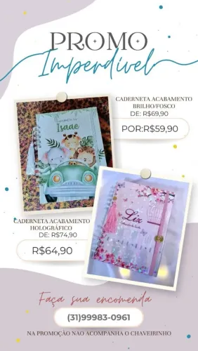 Promoção - Caderneta de Vacinação Personalizada
