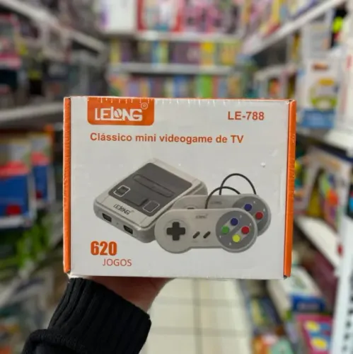 Video Game Retro 620 jogos - Entregamos 9h ás 23h