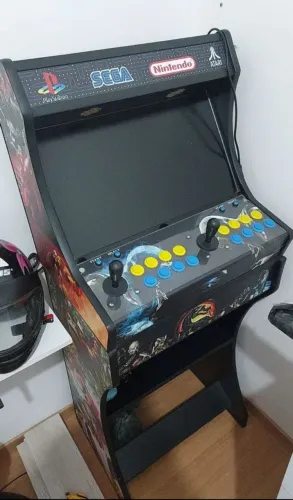 Arcade Multijogos Personalizada - Sega, Nintendo, Playstation, Atari