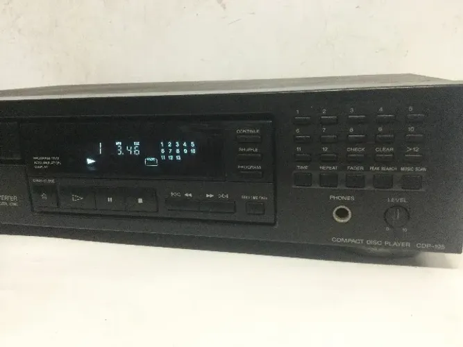 toca cd de mesa sony