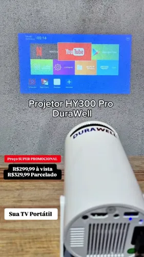 Projetor 4 Lançamentos ( 79.9 8854_3738 )+ ORIGINAL + LACRADO HY320 MINI HY300 HY350